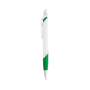 Penna a sfera con finitura antiscivolo MOLLA STR81174 - Verde
