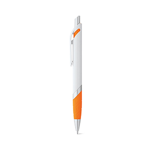 Penna a sfera con finitura antiscivolo MOLLA STR81174 - Arancione