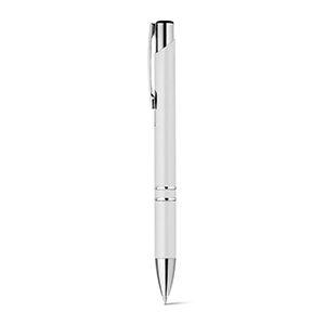 Penna a sfera BETA PLASTIC STR81182 - Bianco
