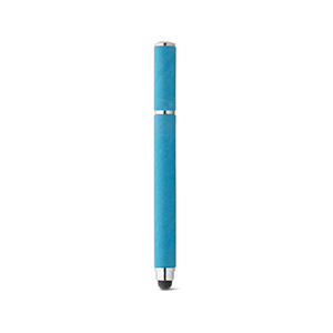 Penna a sfera in carta kraft con punta touch PAPYRUS STR91621 - Azzurro