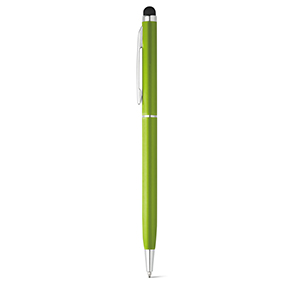 Penna a sfera touch in alluminio ZOE STR91624 - Verde chiaro