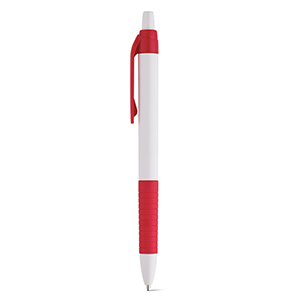 Penna a sfera con finitura antiscivolo AERO STR91635 - Rosso