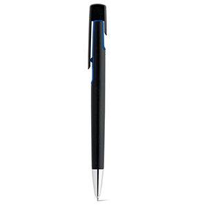 Penna a sfera con finitura metallizzata BRIGT STR91674 - Blu reale