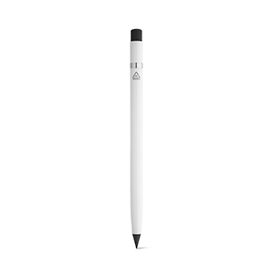 Penna senza inchiostro in alluminio riciclato LIMITLESS STR91696 - Bianco