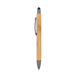 Penna a sfera in bamboo con finitura opaca ZOLA STR91770 - Bronzo