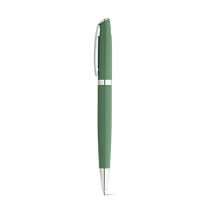 Set penna roller e penna a sfera con corpo in alluminio riciclato RE-LANDO-SET STR91778 - Verde