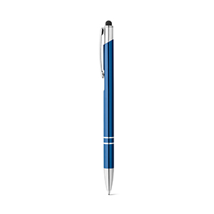 Penna a sfera in alluminio con punta touch GALBA STR91849 - Blu reale