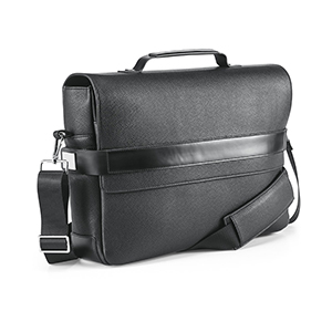 Elegante borsa da lavoro in similpelle con porta pc 14" EMPIRE SUITCASE I STR92360 - Nero