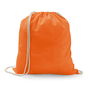 Zaino a sacca in cotone 100g/m2 ILFORD STR92914 - Arancione