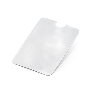 Portacarte in alluminio con blocco rfid MEITNER STR93333 - Bianco