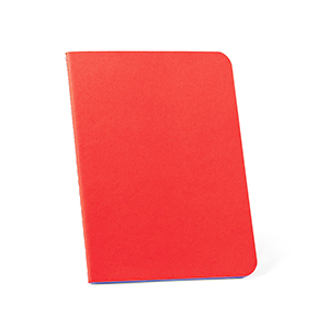 Block notes B7 con pagine a righe RAYSSE STR93462 - Rosso