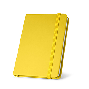 Quaderno con elastico A5 con pagine lisce HEMINGWAY STR93487 - Giallo