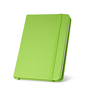 Quaderno con elastico A5 con pagine lisce HEMINGWAY STR93487 - Verde chiaro