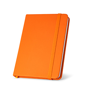 Quaderno con elastico A5 con pagine lisce HEMINGWAY STR93487 - Arancione