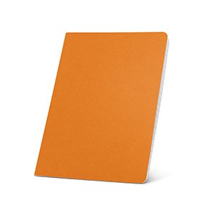 Block notes A5 con pagine a righe ECOWN STR93495 - Arancione