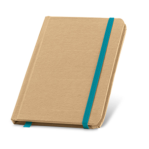 Block notes tascabile con pagine in carta semplice FLAUBERT STR93709 - Azzurro