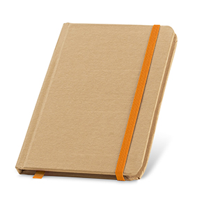 Block notes tascabile con pagine in carta semplice FLAUBERT STR93709 - Arancione