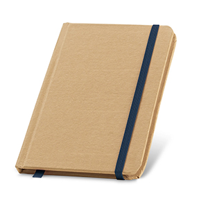 Block notes tascabile con pagine in carta semplice FLAUBERT STR93709 - Blu scuro