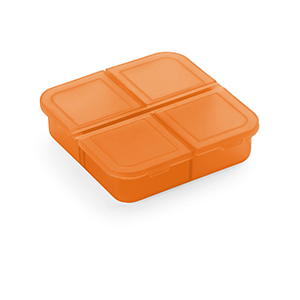Scatola per tablet con 4 divisori ROBERTS STR94306 - Arancione