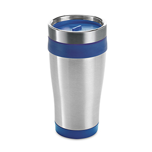 Bicchiere termico in acciaio inox 420 ml BATUM STR94625 - Blu reale