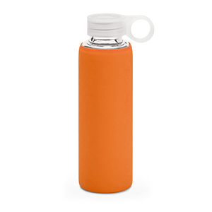 Borraccia sportiva in vetro borosilicato 380 ml DHABI STR94668 - Arancione