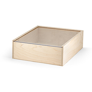 Scatola di legno misura L BOXIE CLEAR L STR94945 - Naturale chiaro