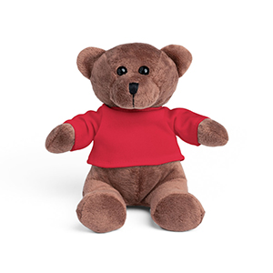 Peluche orsacchiotto con maglietta BEAR STR95500 - Rosso