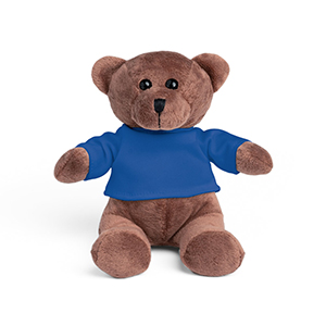 Peluche orsacchiotto con maglietta BEAR STR95500 - Blu reale