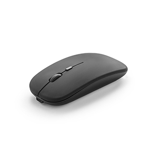 Mouse wireless 2,4ghz in ABS riciclato KHAN STR97129 - Nero