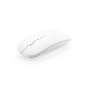 Mouse wireless 2,4ghz in ABS riciclato KHAN STR97129 - Bianco