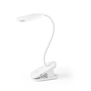 Lampada da tavolo portatile in ABS riciclato NESBIT II STR97141 - Bianco