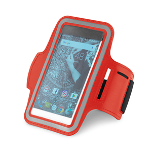 Fascia da braccio per smartphone da 6.5" CONFOR STR97207 - Rosso