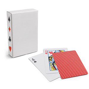 Confezione di 54 carte CARTES STR98080 - Rosso
