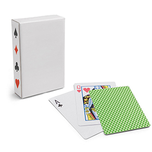 Confezione di 54 carte CARTES STR98080 - Verde chiaro