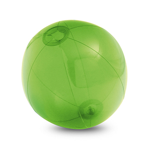 Pallone da spiaggia gonfiabile traslucido PECONIC STR98219 - Verde chiaro