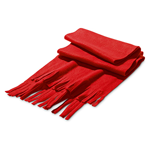 Sciarpa in pile JASON STR99011 - Rosso