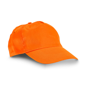 Cappellino baseball classico con 5 pannelli RUFAI STR99029 - Arancione