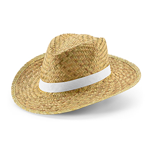 Cappello in paglia naturale JEAN POLI STR99082 - Bianco