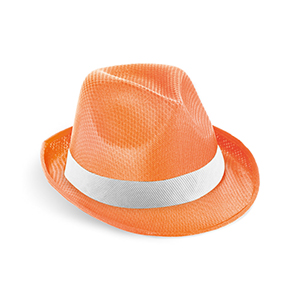 Cappello da festa MANOLO POLI STR99086 - Arancione