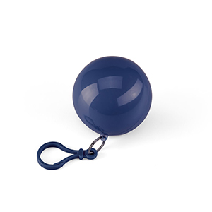Poncho impermeabile in sfera portachiavi ISABEL STR99214 - Blu