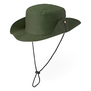 Cappello safari in poliestere BLASS STR99409 - Verde scuro