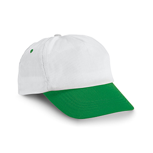 Cappellino in poliestere con visiera STEFANO STR99537 - Verde