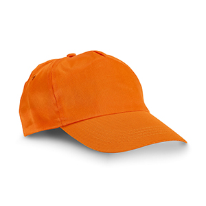 Cappello da baseball in poliestere CAMPBEL STR99547 - Arancione