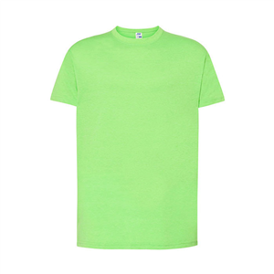 Maglietta personalizzabile uomo colori fluo in poliestere 150gr JHK REGULAR SPECIAL TSRA150S-F - Lime Fluo