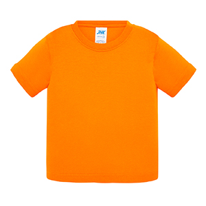 Maglia personalizzata per bambini piccoli in cotone 155gr JHK BABY TSRB150 - Arancio