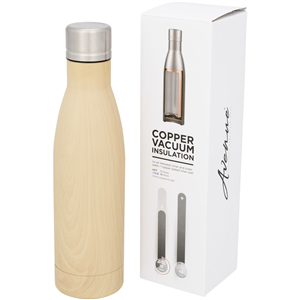 Bottiglia termica acciaio e legno 500 ml Avenue VASA WOOD 100515