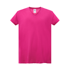 T shirt personalizzabile da donna collo a V in cotone 150gr JHK CURVES V-NECK CURVSPICO