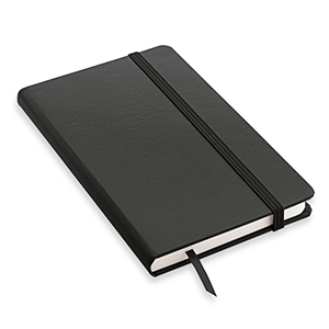 Quaderno personalizzato con copertina soft touch con elastico in formato A6 NOTYSOFT-S L20039