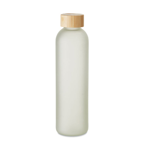 Bottiglia in vetro per sublimazione con tappo in legno 650ml LOM MO6921