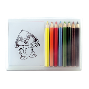 Set regalo di matite colorate e disegni RECREATION MO7389